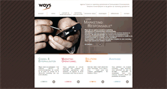 Desktop Screenshot of agenceways.fr